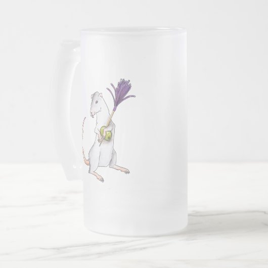 Party Mattglas Bierglas (Vorderseite Links)