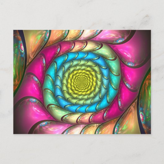 Party Melt Postkarte (Vorderseite)