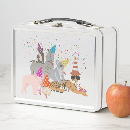 Party Metall Brotdose (Beispiel)