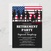 Party | Militärsoldaten Einladung (Vorderseite)