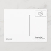 Party mit Beach Balls Einladungspostkarte (Rückseite)