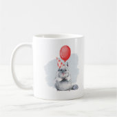 Party mit Chinchilla Kaffeetasse (Links)