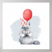 Party mit Chinchilla Poster (Vorne)