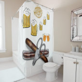 Party mit Duschvorhang (Beispiel)