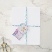 Party mit Lila Tee und Pink Geschenkanhänger (Mit Garn)