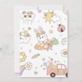 Party mit My Peeps Birthday Party Einladung (Rückseite)