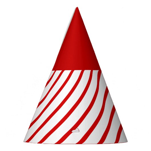 Party mit rotem Zuckerrohr Partyhütchen (Links)