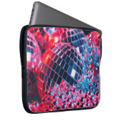 Party mit Spiegelbälle Ref. Laptopschutzhülle (Vorne Rechts)