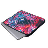 Party mit Spiegelbälle Ref. Laptopschutzhülle (Vorne Knopf)