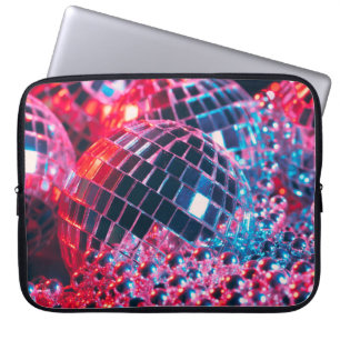 Party mit Spiegelbälle Ref. Laptopschutzhülle