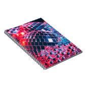 Party mit Spiegelbälle Ref. Notizblock (Rechte Seite)