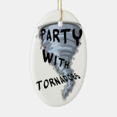 Party mit Tornados Keramikornament (Rechts)