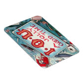 Party mit Vintagen Gewürzen, Glücksspiele Rauchen Magnet (Rechte Seite)