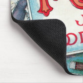 Party mit Vintagen Gewürzen, Glücksspiele Rauchen Mousepad (Ecke)