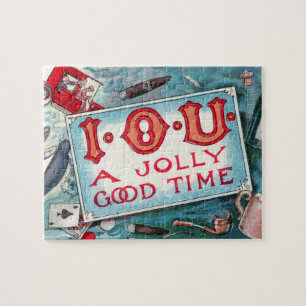 Party mit Vintagen Gewürzen, Glücksspiele Rauchen Puzzle