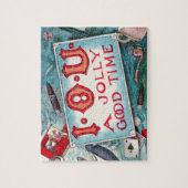 Party mit Vintagen Gewürzen, Glücksspiele Rauchen Puzzle (Vertikal)