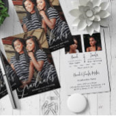 Party mit zwei Absolventen Einladung