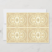 Party | Moderne Eleganz Einladung (Rückseite)