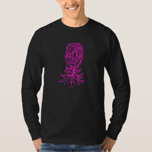 Party-Modus Auf dem Kopf stehende Ananas Swinger V T-Shirt