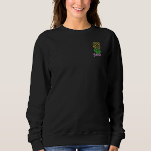 Party-Modus Nach unten Ananas Swinger Vanilla S Sweatshirt