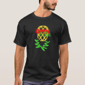 Party-Modus Nach unten Ananas Swinger Vanilla S T-Shirt (Vorderseite)