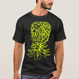 Party-Modus Nach unten Ananas Swinger Vanilla S T-Shirt