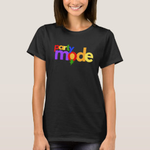 Party-Modus Nach unten Ananas Swinger Vanilla S T-Shirt