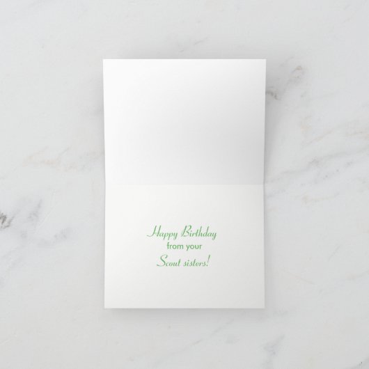 Party mögen eine Karte Botschafter-Geburtstag (Innenseite)