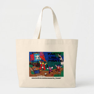 Party mögen eine Party-Taschen-Tasche Jumbo Stoffbeutel