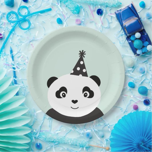 Party mögen einen Panda Pappteller (Party)
