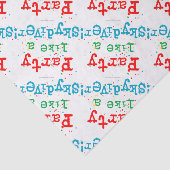 Party mögen einen SKYDIVER! Seidenpapier (Ausschnitt)