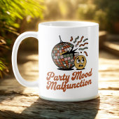 Party Mood Malfunction | New Year’s Emotional Mood Kaffeetasse