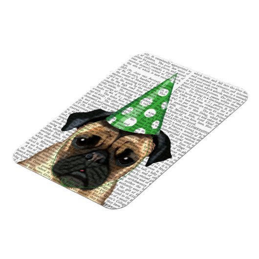 PARTY MOPS 2 MAGNET (Linke Seite)