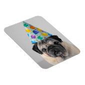 Party Mops Magnet (Rechte Seite)