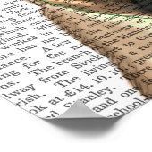 Party Mops Poster (Ecke)