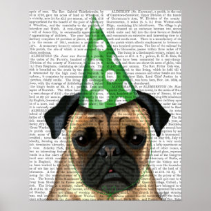 Party Mops Poster