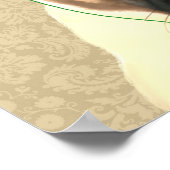 Party Mops Poster (Ecke)