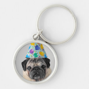 Party Mops Schlüsselanhänger