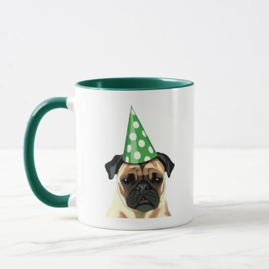 Party Mops Tasse (Links)