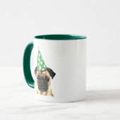 Party Mops Tasse (Vorderseite Links)
