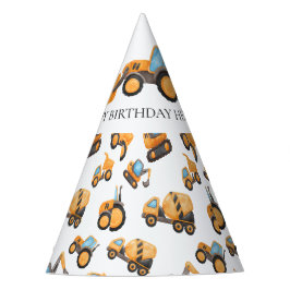 Party-Muster für den Bau eines Trucks Partyhütchen
