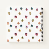 Party - Muster Notizbuch (Rückseite)