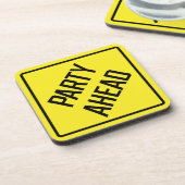 Party nach vorn Untersetzer aus Kunststoff (Linke Seite)