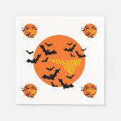 party napkin for halloween serviette (Vorderseite)
