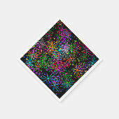 Party Napkin Regenbogen Feuerwerk Leuchtturm Route Serviette (Ecke)