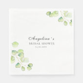 Party Napkins für ein Brautparty. Serviette (Vorderseite)