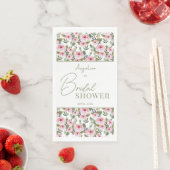 Party Napkins für ein pastellfarbenes Brautparty. Serviette (Beispiel)