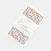 Party Napkins für ein pastellfarbenes Brautparty. Serviette (Ecke)