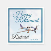 Party Napkins mit Flugzeugdesign 2 Serviette (Vorderseite)