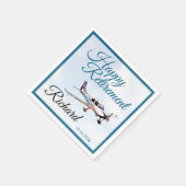 Party Napkins mit Flugzeugdesign 2 Serviette (Ecke)